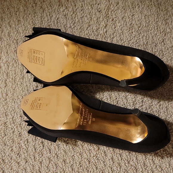 Ted Baker satin peeptoe pumps - Picture 2 of 5